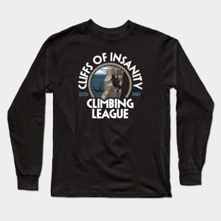 Cliffs of Insanity Climbing League Long Sleeve T-Shirt